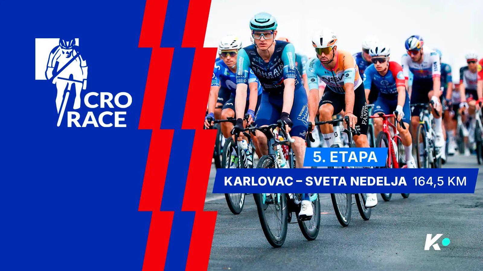 5.etapa: Karlovac-Sveta Nedelja (164.5 km)