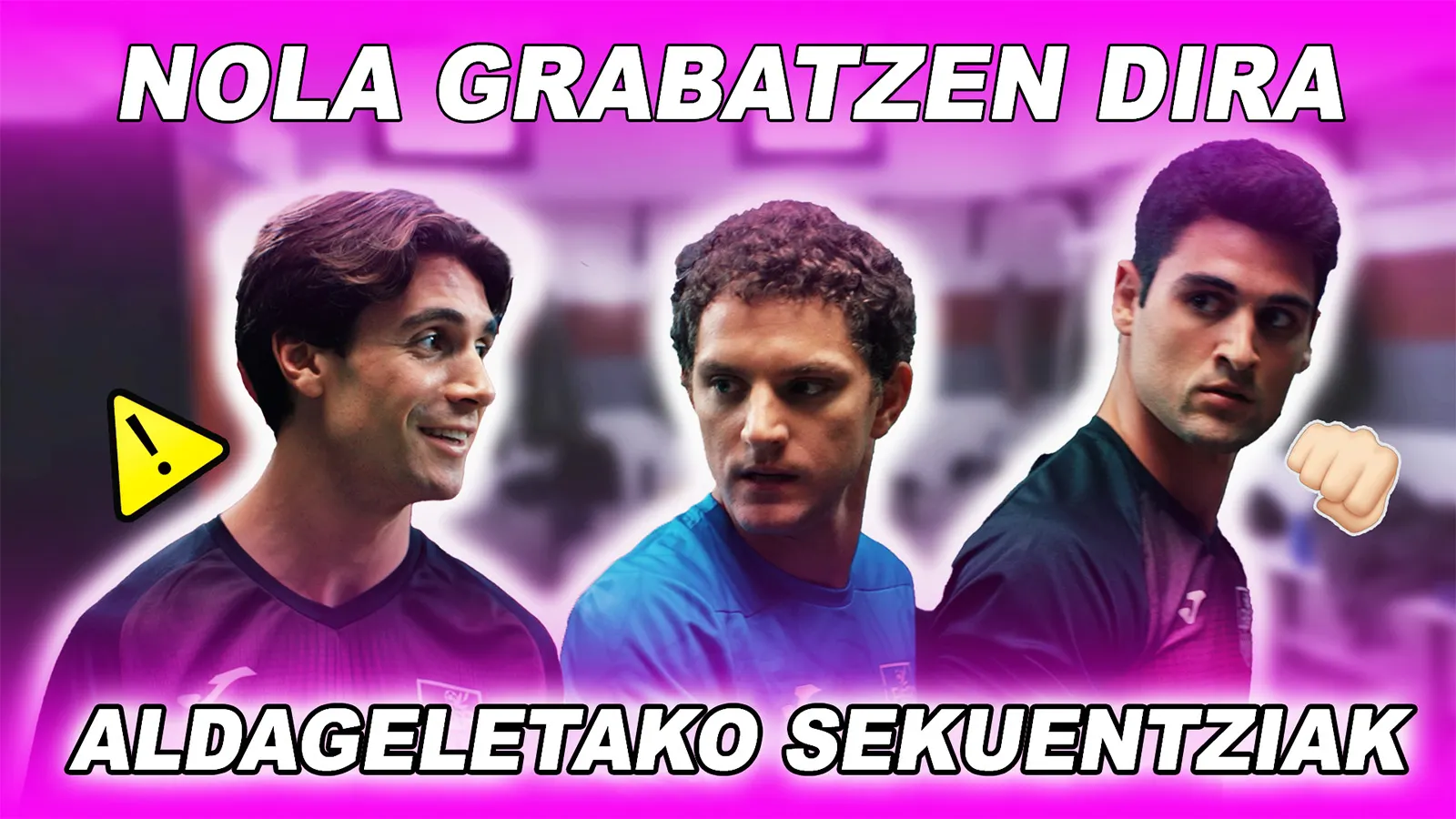 6. Nola grabatzen dira aldageletako sekuentziak?