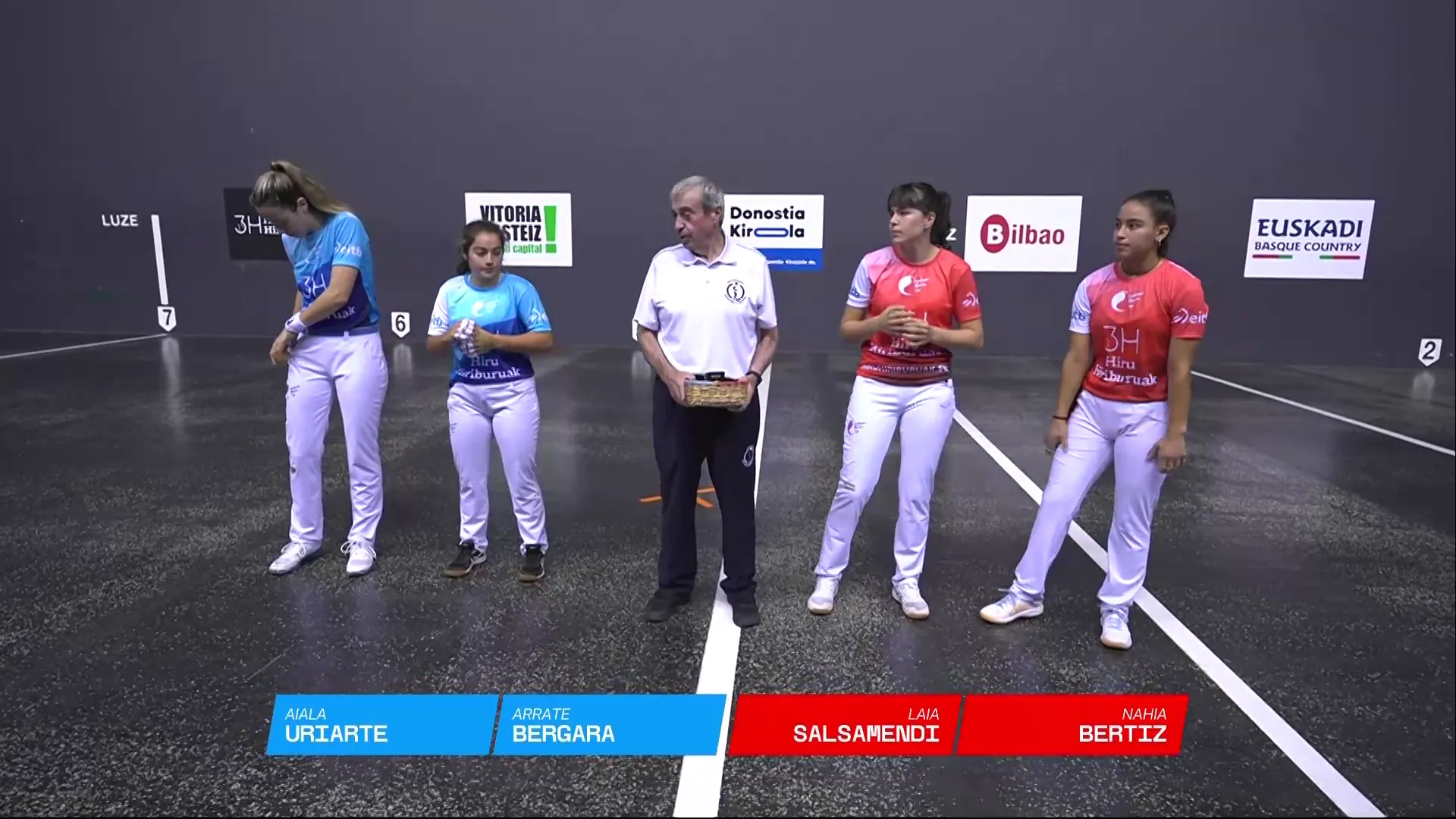 Hiru Hiriburuak Final: Zabaleta-Mendizabal/Etxegaraia-Gaminde