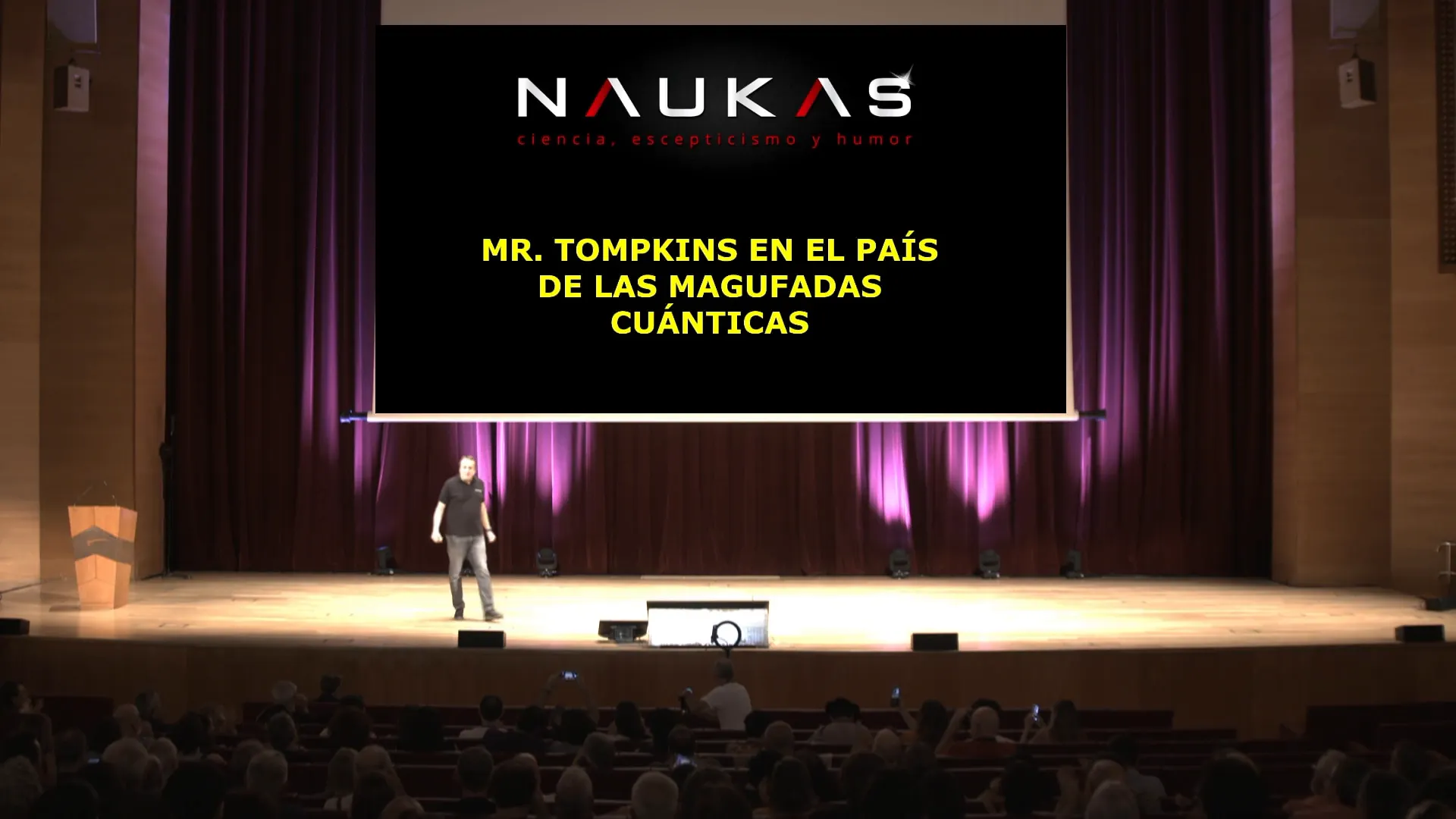 Daniel Torregrosa: Mr. Tompkins en el país de las magufadas cuánticas