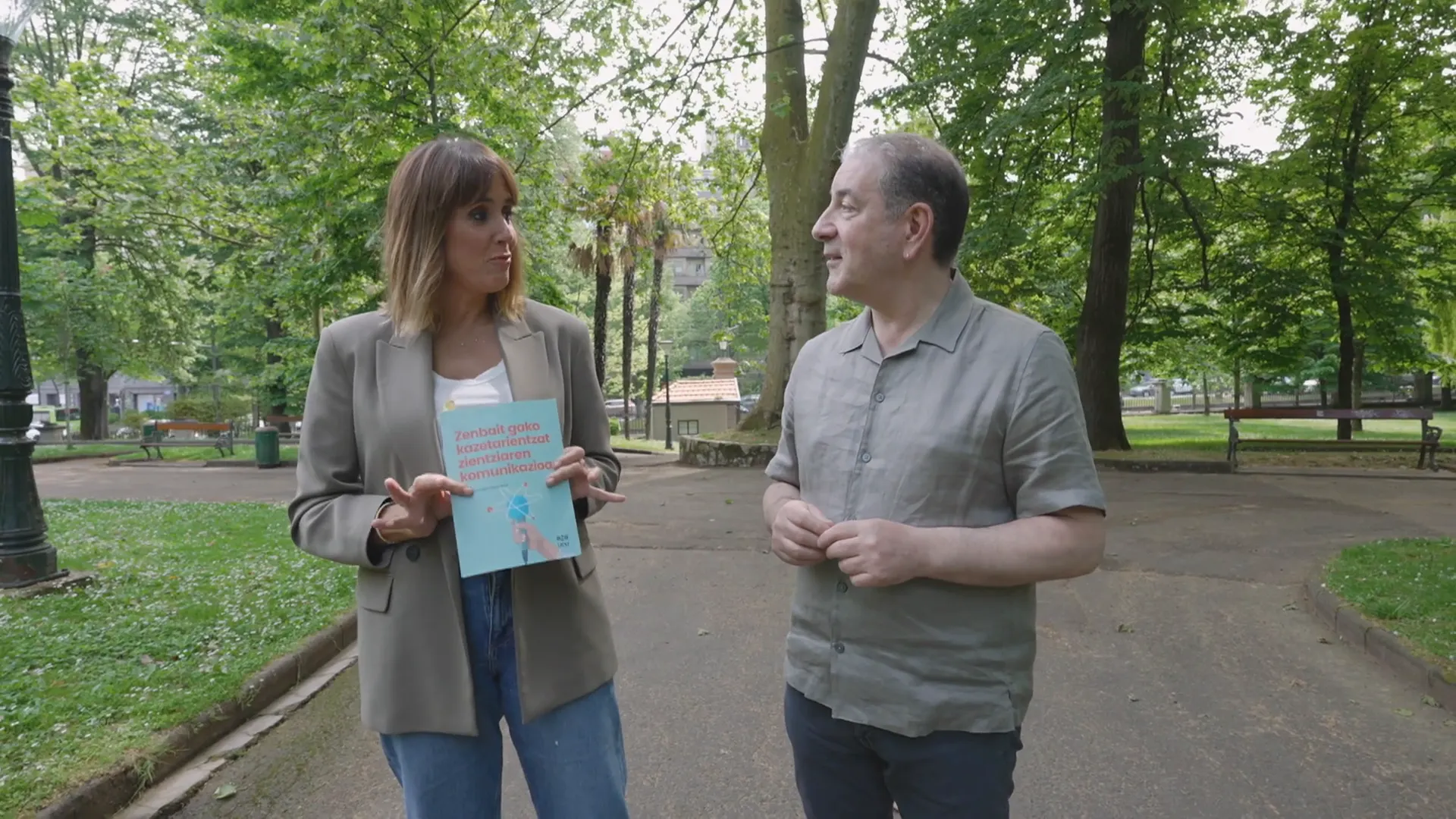 Asier Larrinaga, 'Zenbait gako kazetarientzat zientziaren komunikazioaz'