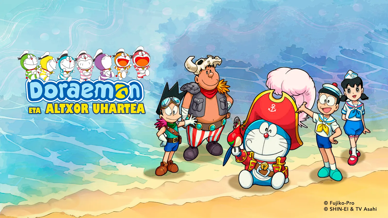 Doraemon eta altxor uhartea