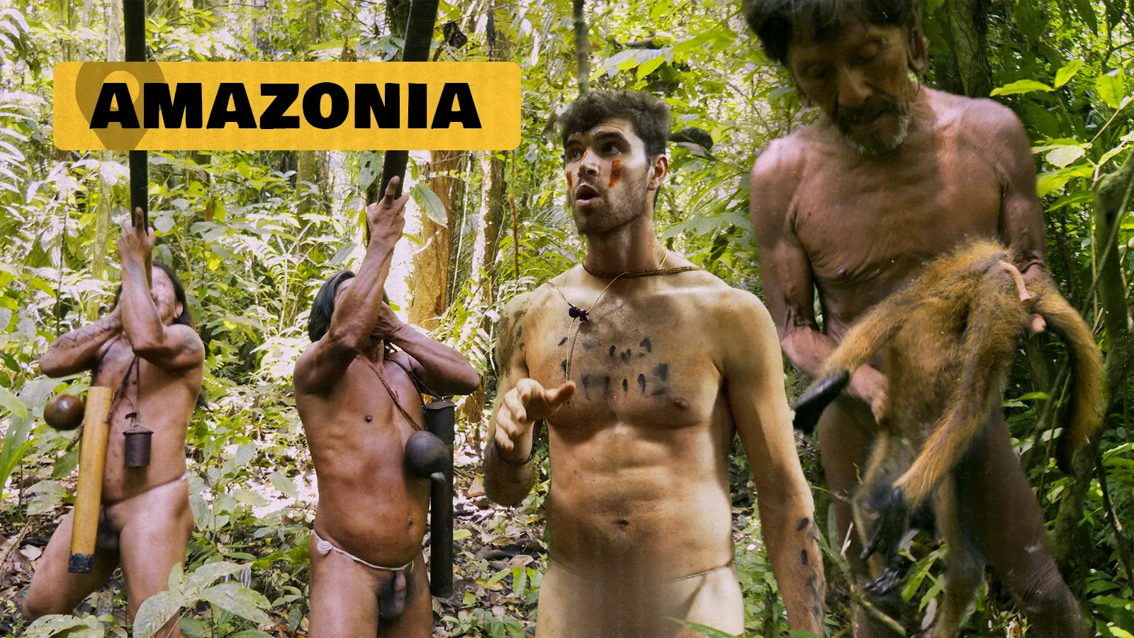 1. Cazando con una tribu indígena del Amazonas