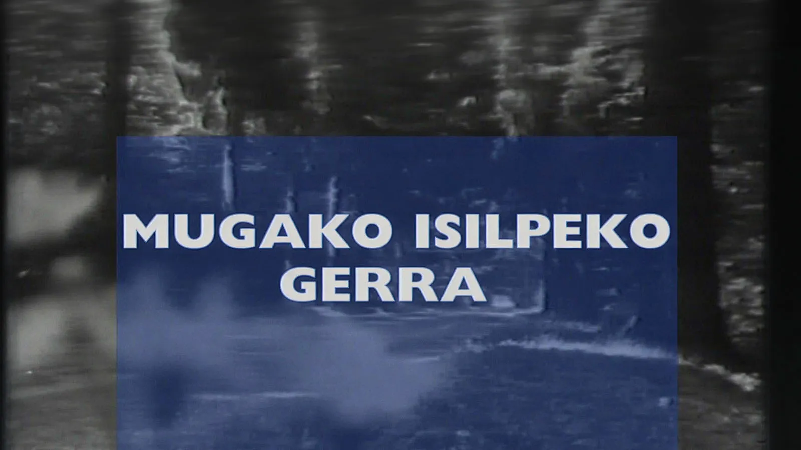Mugako isilpeko gerra